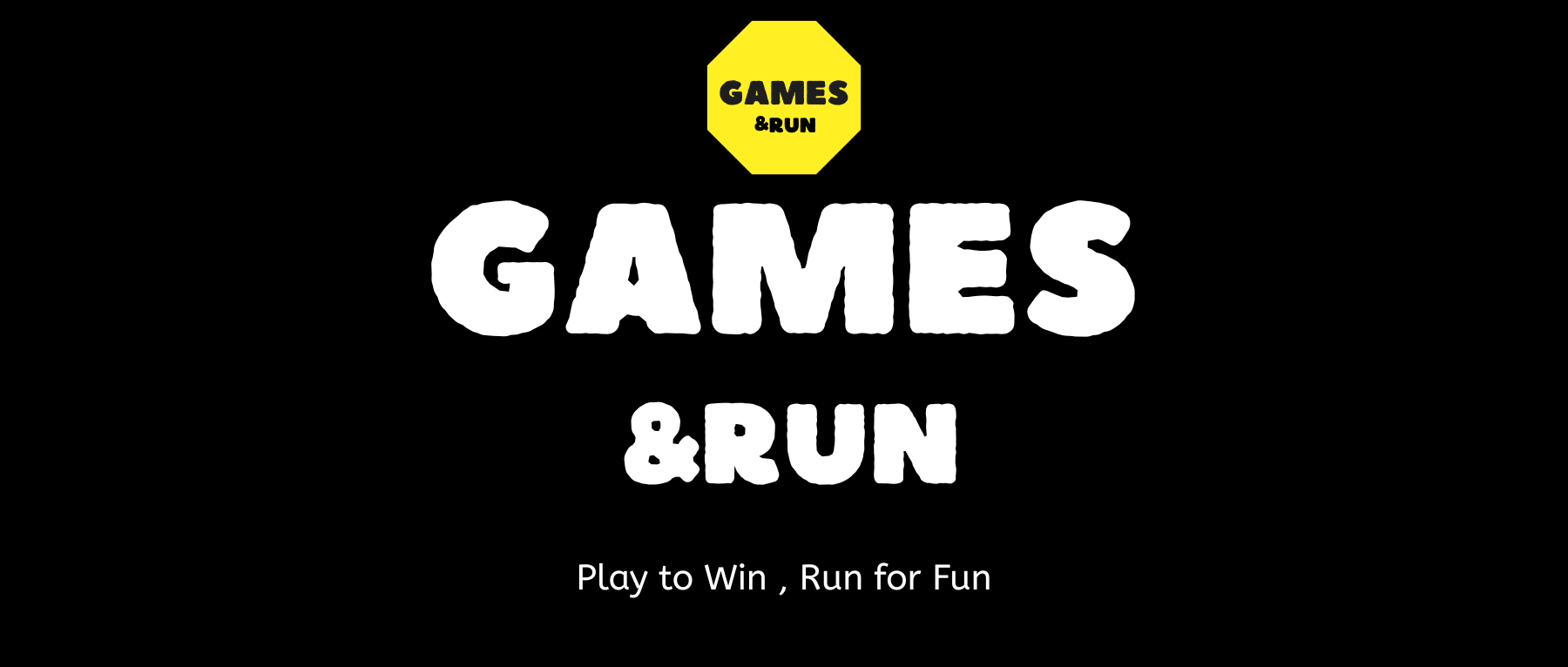 Games & Run 赛事主视觉